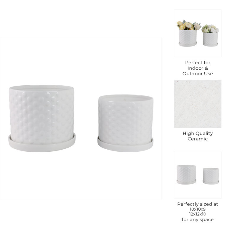 Handmade Ceramic Planter Set