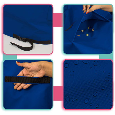 Heavy Duty Waterproof Folding Table Tennis Cover,UV Resistant Ping Pong Table Cover Outdoor Waterproof 