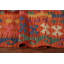 Tapis oriental réversible en laine Kilim 9 x 11