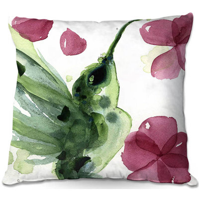 Couch Summer Garden I Square Pillow Cover & Insert