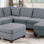 Fauteuil sans accoudoirs en lin 1 pièce-1868636166