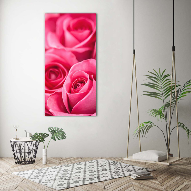 Cherry Blossoms - Wrapped Canvas Print, 140cm H x 70cm W
