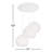 Darus 3 - Light White Cluster Pendant