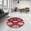 Tapis rouge / ivoire Skammel-1207655121
