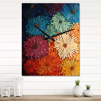 Horloge murale en aluminium Hidayah