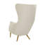 Velvet Wingback Chair-1489247803