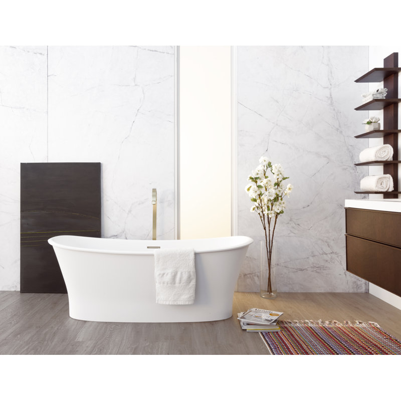 Cloud 62'' L Soaking Bathtub