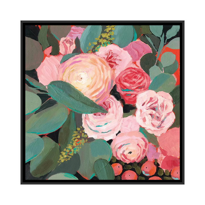 Eucalyptus Bouquet II by Victoria Borges - Wrapped Canvas Gallery-Wrapped Canvas Giclée, 18" H x 18" W x 1.5" D, No Matte