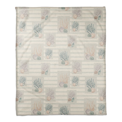 Shell Fleece Throw