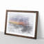 Sunrise over the Yorkshire Dales Sketch - Picture Frame Graphic Art Print-56875061-56875064