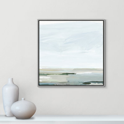 Catrena Pure Stillness - Cadre flottant, reproduction d'art sur toile