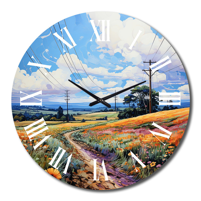 Christoffer - Landscapes Wall Clock, Extra Large