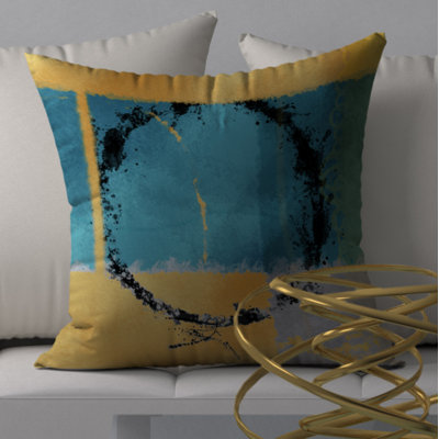 Coy Know-How Decorative Square Pillow Cover & Insert