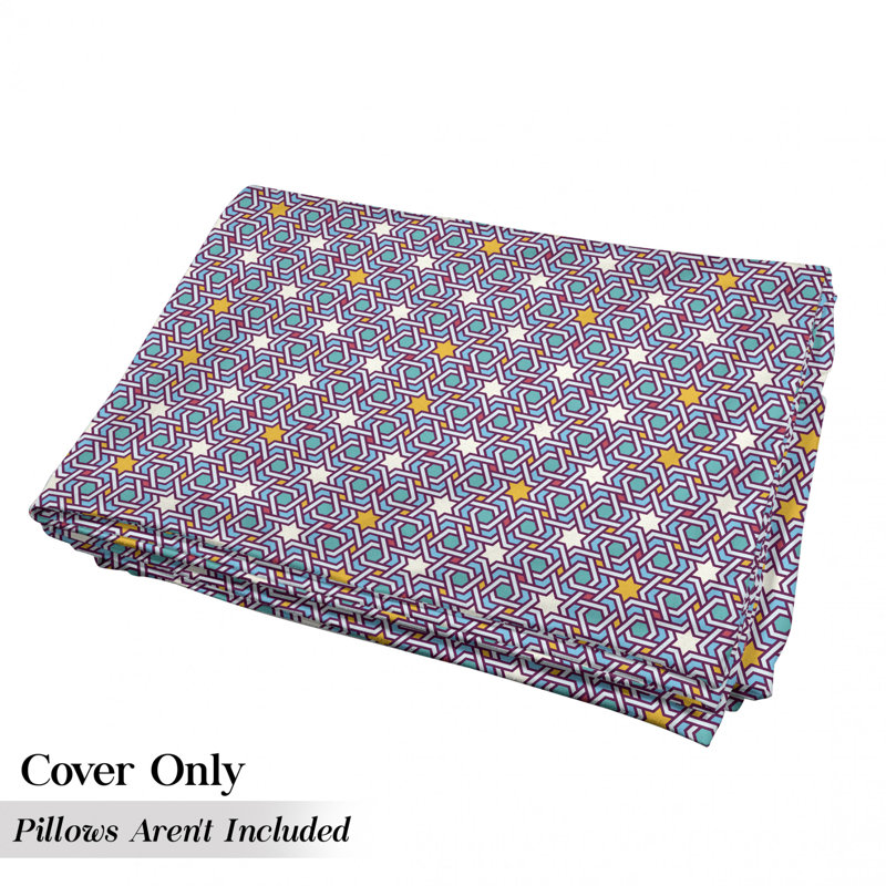 Housse de coussin d'extérieur Lines and Stars, H 2 po x l 27 po x P 88 po