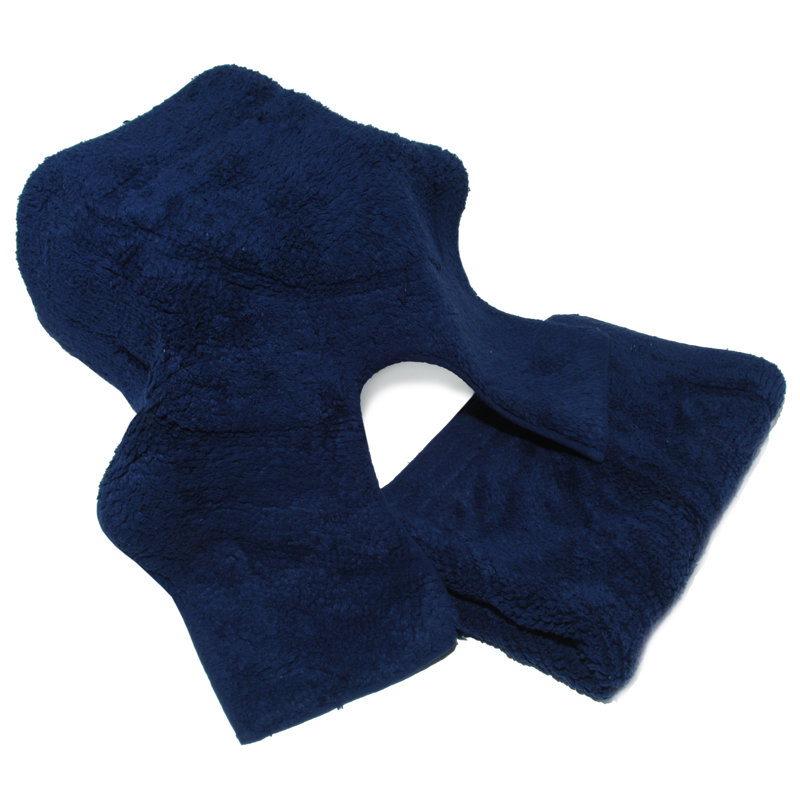 Cotton Non-Slip Bath Rug Set, Navy