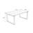 Brown Rectangular Solid Wood Dining Table-108918975