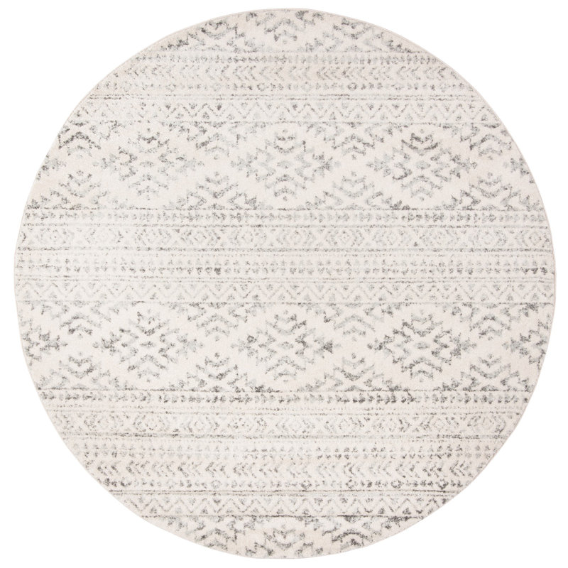 Hailee Tulum Performance Southwestern Rug, Round 3'