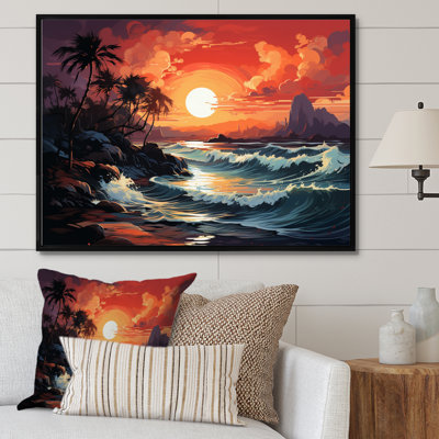 Paradis tropical II - imprimé