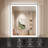 LED Bathroom Mirror With Black Frame, Backlit And Front Lighted Bathroom Mirrors For Wall-1207211501