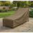 Premium Chaise Lounge Chair Cover - Breathable, Heavy-Duty Cover with Water-Resistant PVC liner, Adjustable Elastic Hem, Click-Close Straps, and Air Vents - Goodman Collection-1960593905