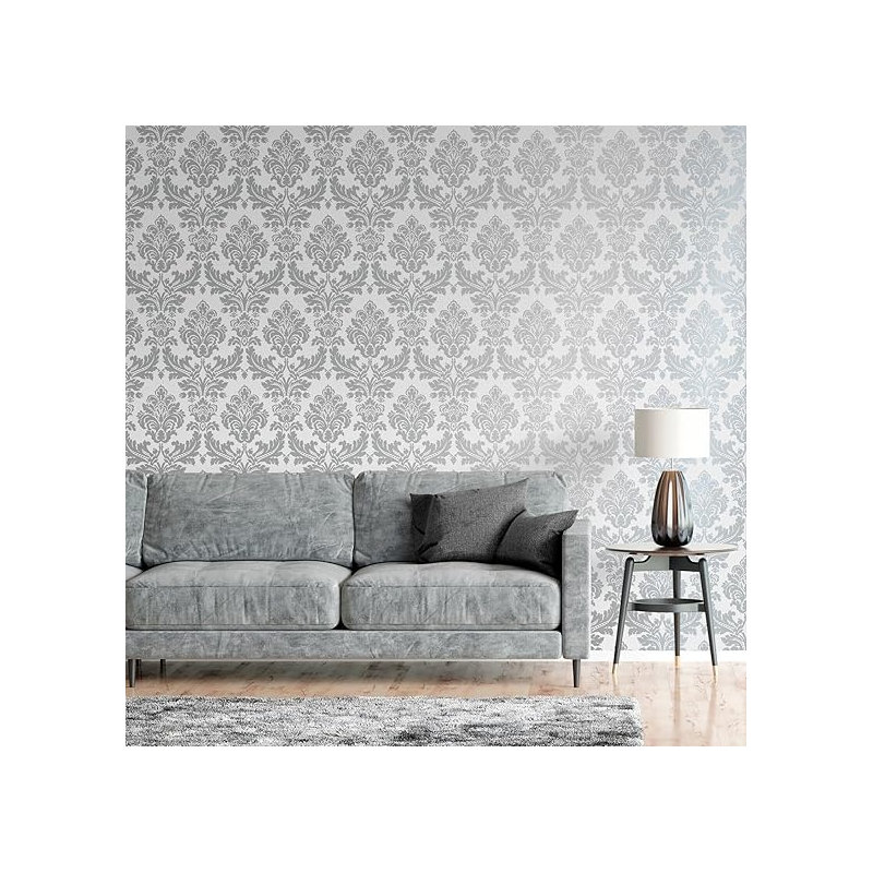 Candleick 10m x 53cm Metallic Finish Wallpaper Roll