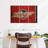 " State Map Over Tennessee Flag " by Echoes Of America 3 - Pieces-1296292044