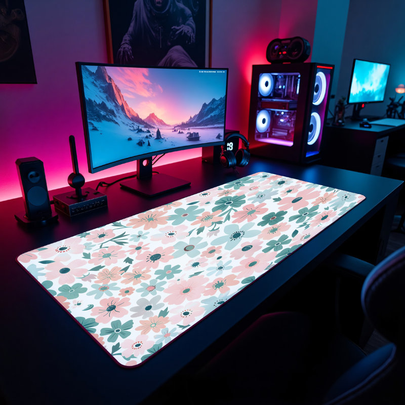 Polyester Desk Pad, 23.6x13.8