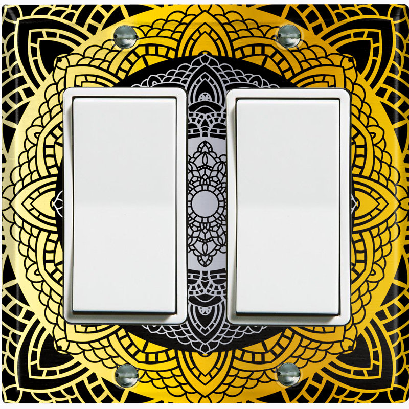 Plaque murale décorative / berçante Mandala