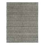 Block Print One-of-a-Kind 8'0X9'10 Hand Knotted Area Rug