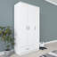Hovag 3 Door Manufactured Wood Wardrobe