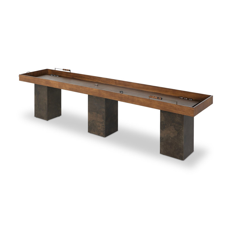Shuffleboard Table-Natural Brown Guanacaste