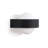 Modern LED Outdoor Wall Sconce, Dimmable Waterproof Glass Shade
