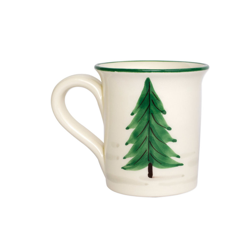 Old St. Nick Earthenware Coffee Mug