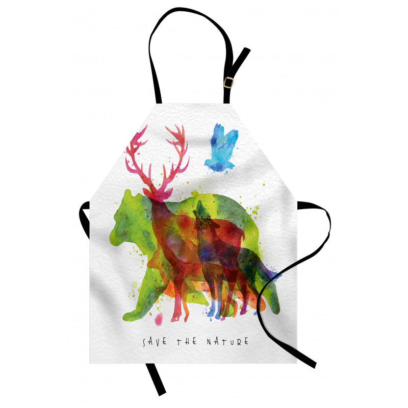 Tablier à l’animal