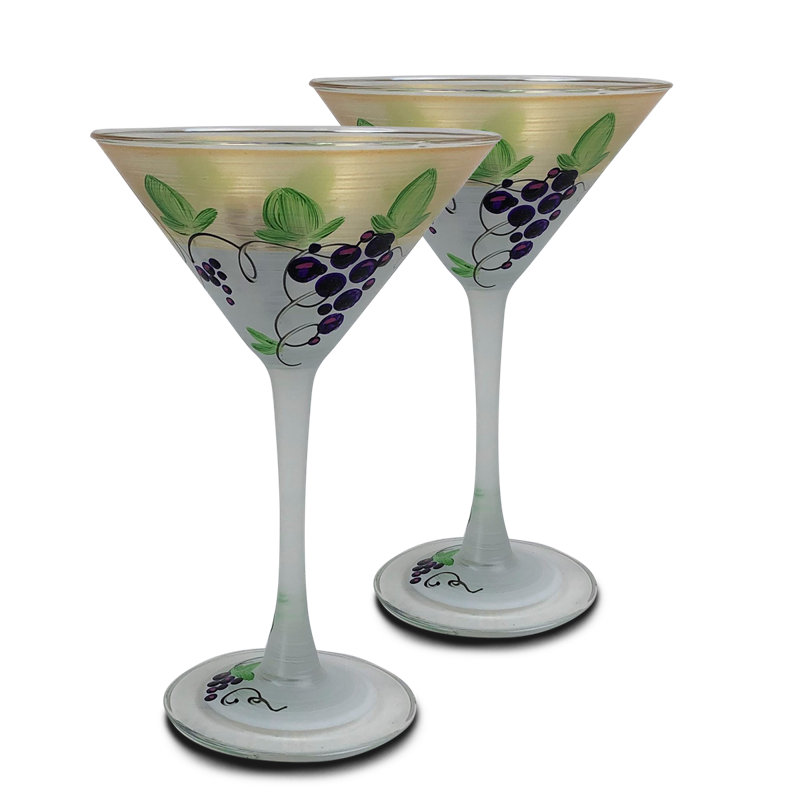Verre à martini 7 oz. Grapes 'n Vines