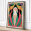 Geometric Beauty in Gold Art Deco 1 Piece Wrapped Canvas Wall Art-1494671033-1494671026