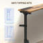 Ensemble de 2 tables basses avec station de charge, canapé long et étroit 78,8 po, brun rustique