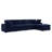 Modway Commix 5-Piece Sunbrella Outdoor Patio Sectional Sofa-64320857