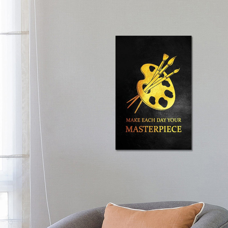 Masterpiece - Life Is A Canvas by Adrian Baldovino - Wrapped Canvas Print, 66.04 cm H x 45.72 cm W x 1.91 cm D