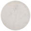 Table d'appoint ronde Mahue avec plateau en marbre blanc et noir