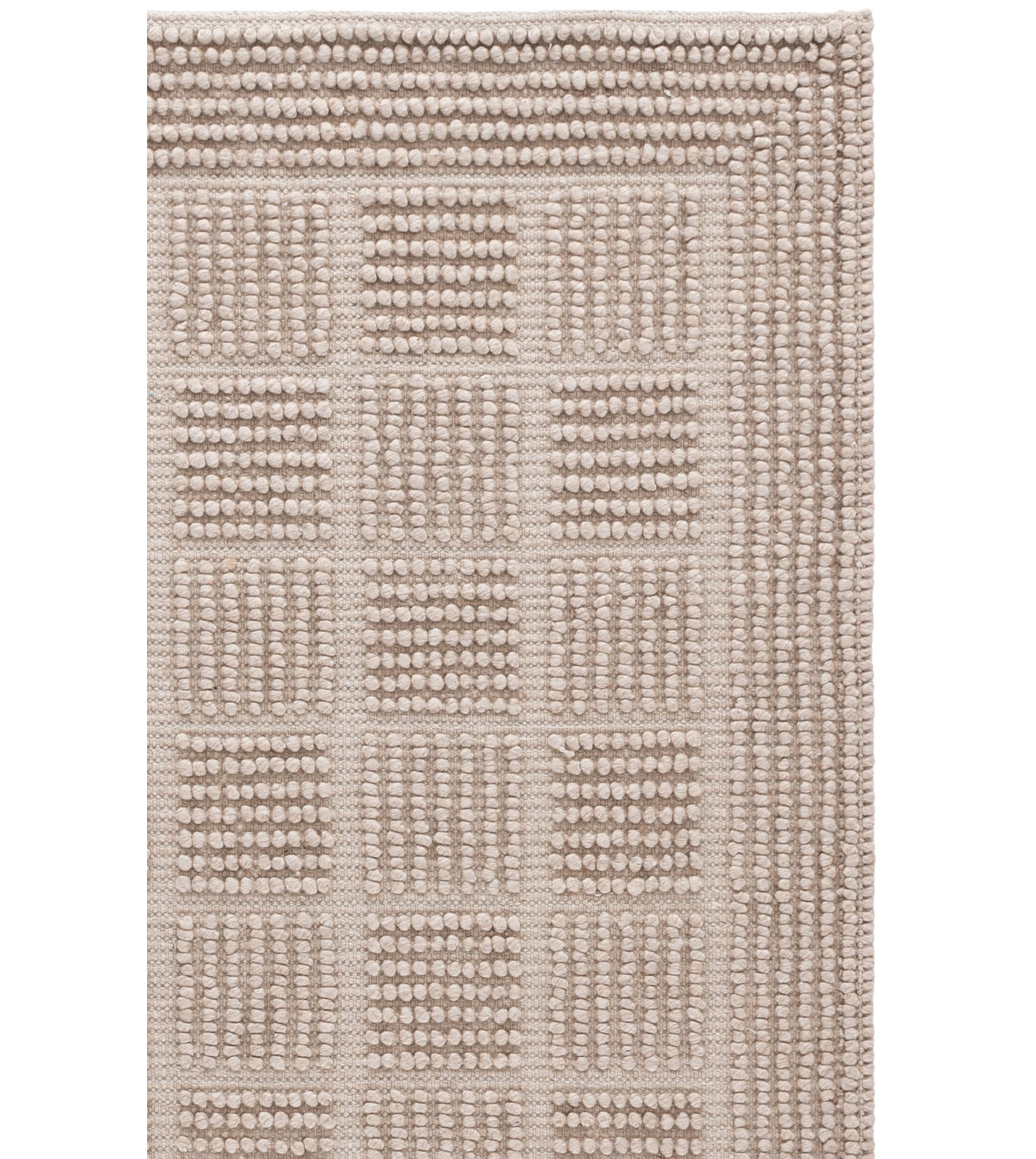 Hand-Woven Wool Rug, Rectangle 8' x 10'