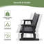 Fauteuil oscillant d'extérieur en bois Ruvimbo-2010383505