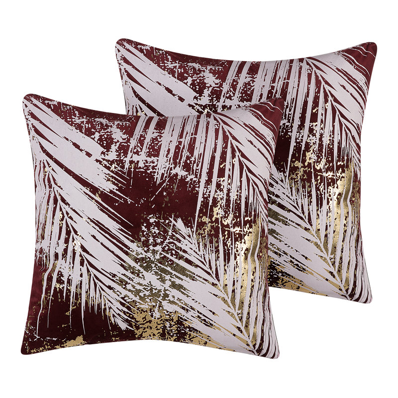 Spathariko Floral Square Cushion