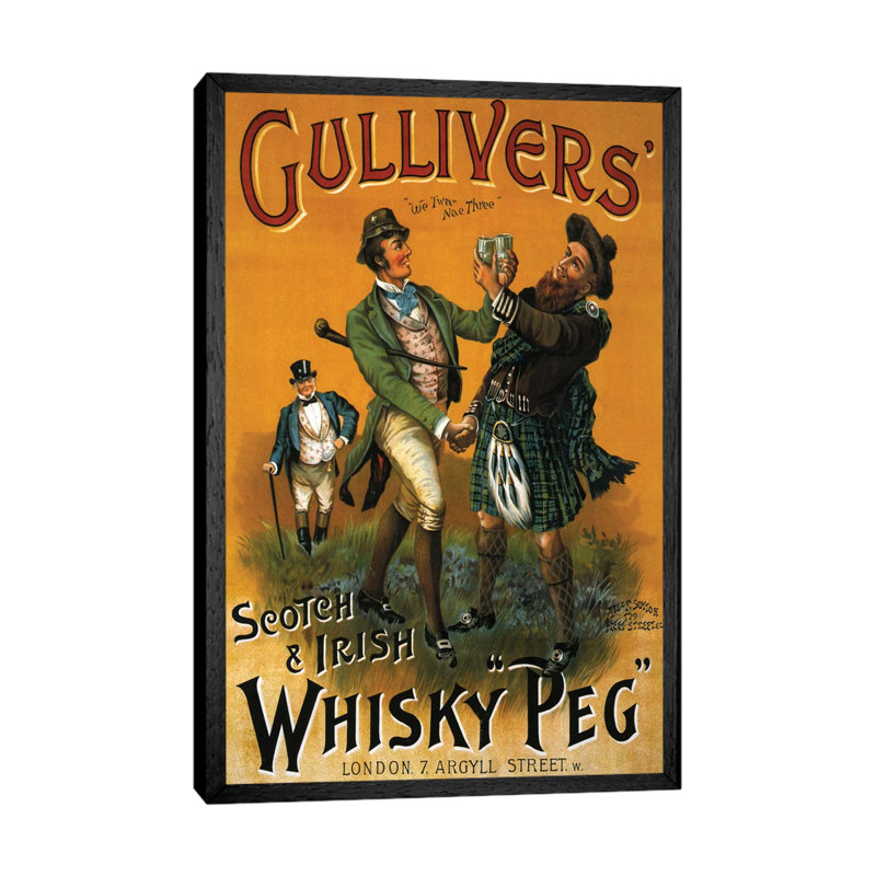 1899 Gulliver's 'Scotch Gravy' Advert by The Advertising Archives - Floater Frame Gallery-Wrapped Canvas Giclée on Canvas
