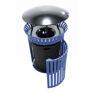 Poubelle en acier inoxydable 40 gallons