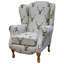 81Cm Wide Cotton Armchair