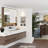 Bathroom Recessed Wall Niche With Three Shelves