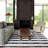 Daubert Striped Wool Gray Area Rug-1039754016