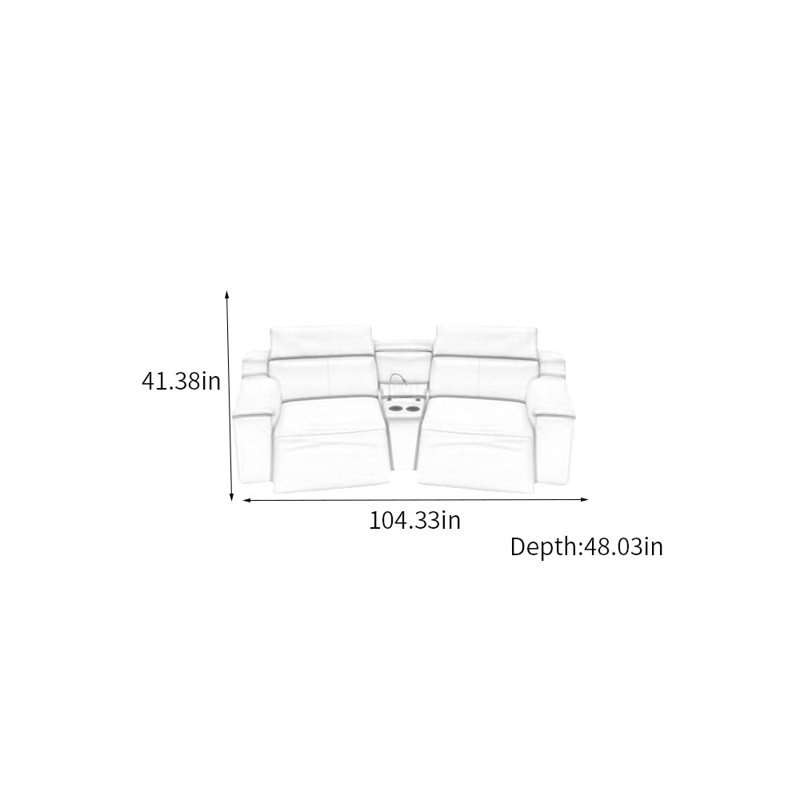 Electric cinema  multi-function sofa