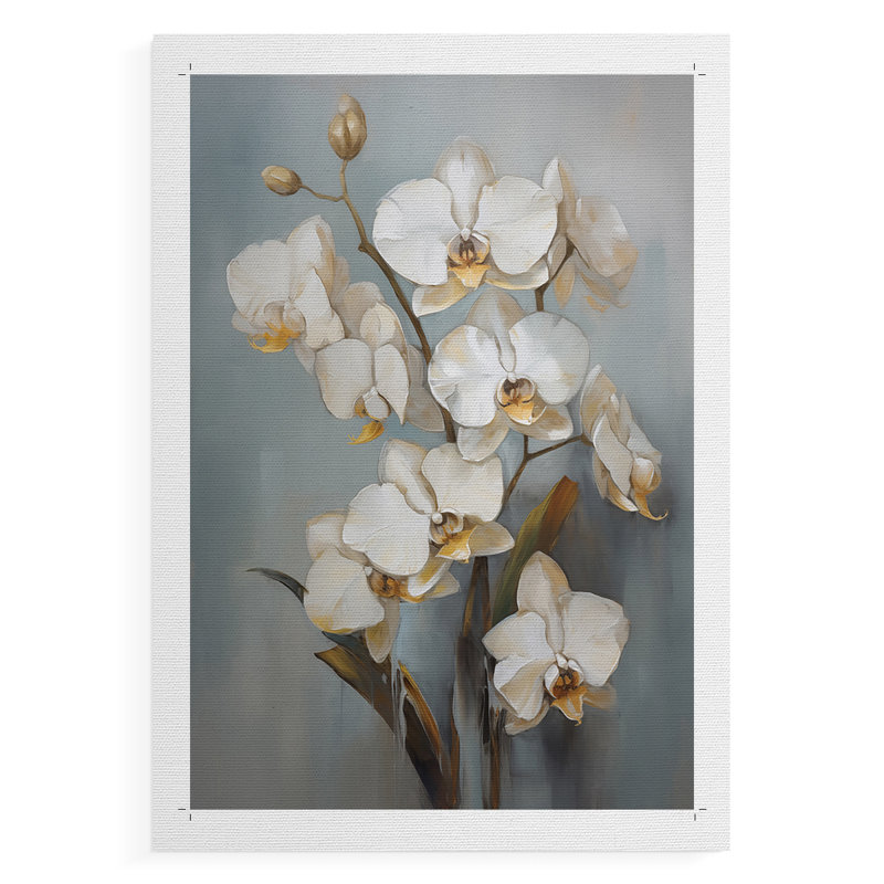 Série FLORAL CXCV - Impression sur toile seulement - NON CADRE, H 18 po x l 12 po